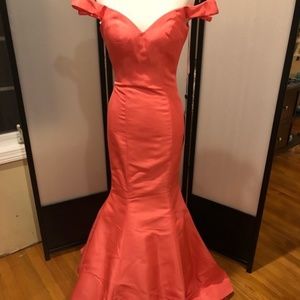 Coral Sherri Hill Prom Dress (NEW WITH TAGS!!!)